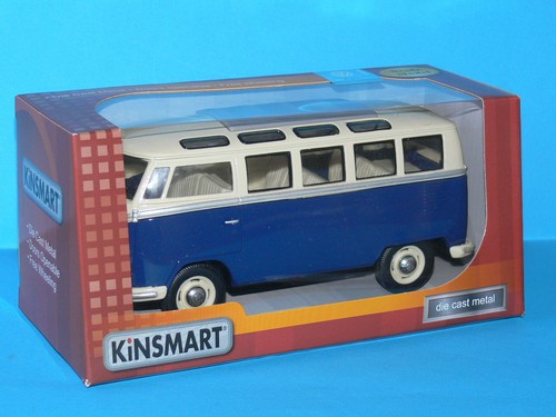 Samba bus blau - bus, blau/weiß